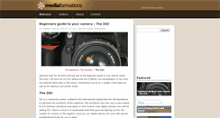 Desktop Screenshot of mediaformations.com